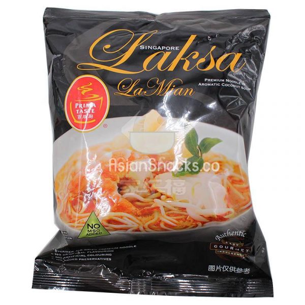 Prima taste Laksa flavor ramen 185g 百胜厨叻风味拉面 185克 – AsianSnacks